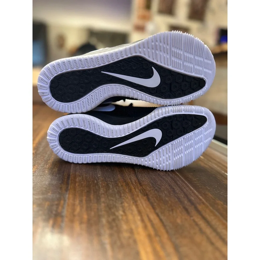 Nike Zoom Hyperace2 Volleyball Shoes AA0286-001 Black White Athletic Sneakers 9T